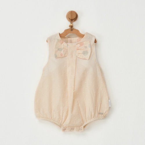 Kız Bebek Tulumu Papyon Detaylı